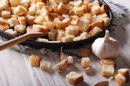 Garlic Croutons