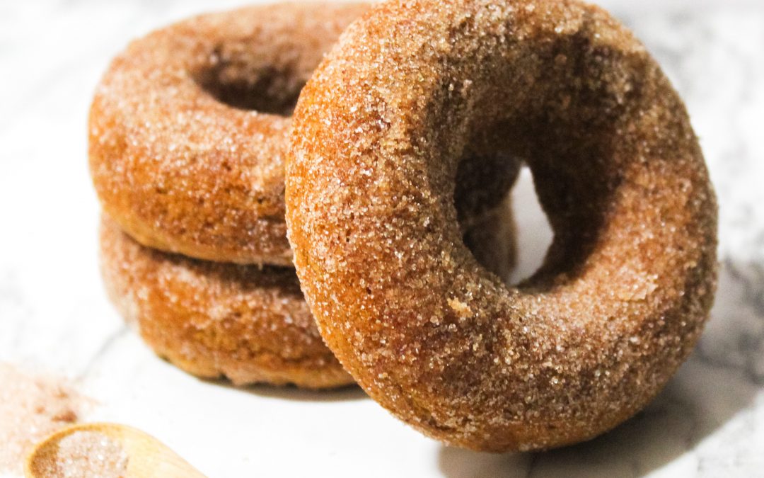 2-Ingredient Gluten Free Vegan Sweet Potato Donuts