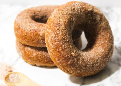 2-Ingredient Gluten Free Vegan Sweet Potato Donuts