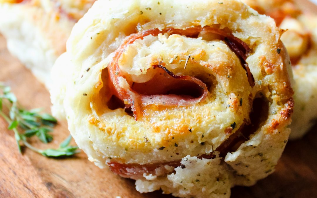 GF Ham & Cheese Rolls