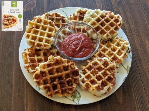 Mini Pizza Waffles